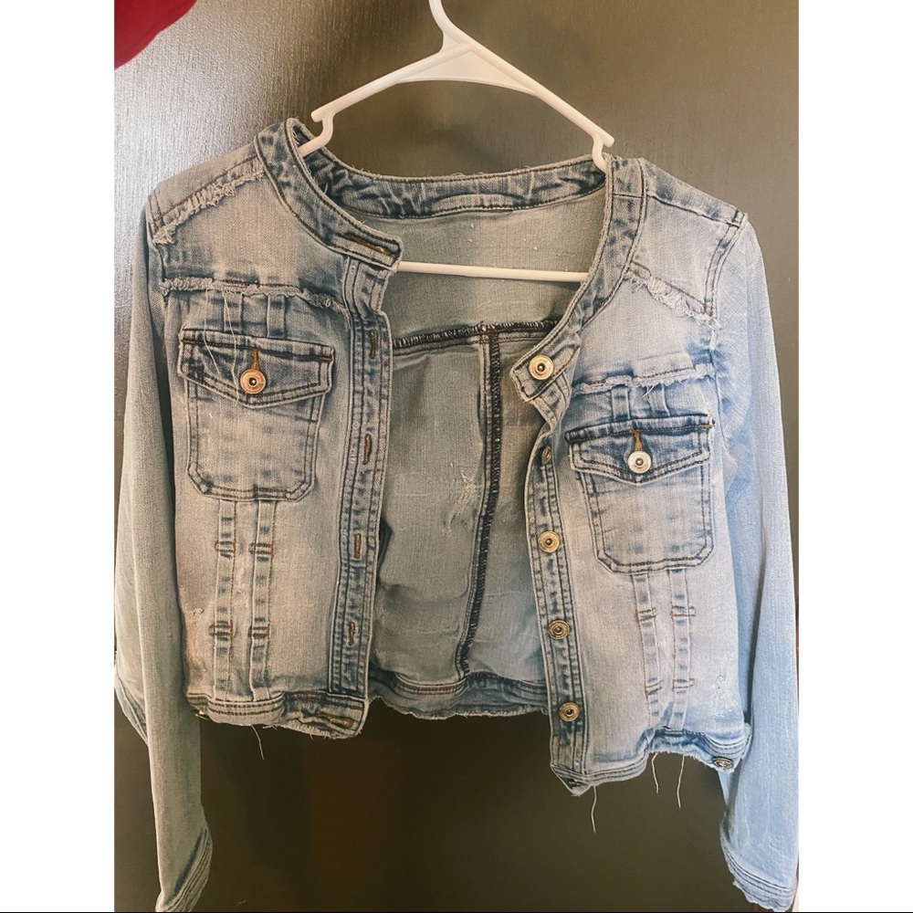 Unknown brand women’s small denim jacket